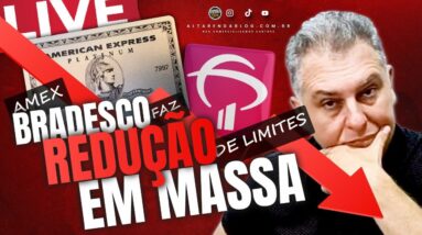 💳BRADESCO AMERICAN EXPRESS THE PLATINUM CARD REDUZINDO LIMITES EM MASSA DO TPC. FIM DO BANCO AGZERO.