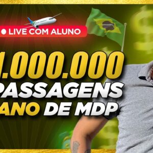 Já gerou mais de 1 MILHÃO DE REAIS com Passagens Aereas