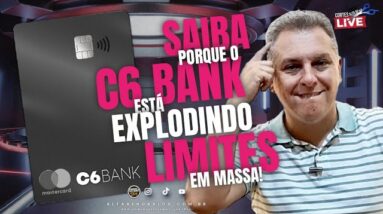 💳C6BANK EXPLODINDO DE LIMITES AO SEUS CLIENTES, LIMITES ATÉ 290.000 MIL REAIS, UMA LOUCURA TOTAL.