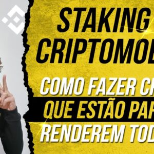 STAKING DE CRIPTOMOEDAS I O que é? Como fazer? Quanto rende? Como fazer STAKING NA BINANCE