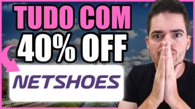 INCRIVEL!!!!!!! Como Comprar na Netshoes Com 40% OFFF!!!! Livelo netshoes 10 pontos por real gasto