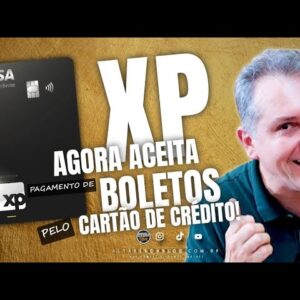 💳NOVIDADE DA XP, AGORA VOCÊ PODE PAGAR CONTAS, BOLETOS COM SEU CARTÃO DE CRÉDITO DA XP VISA INFINITE