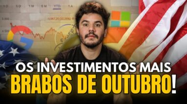 QUAIS OS MELHORES INVESTIMENTOS PARA OUTUBRO? - Na Reta #39