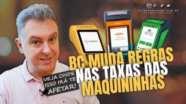 💳BANCO CENTRAL REDUZ TAXAS DAS MAQUININHAS DE CARTÕES DE DÉBITO E PRÉ PAGOS, O QUE MUDA PARA NÓS?