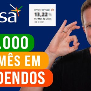 TAESA: Quanto investir para receber R$5.000 por MÊS em DIVIDENDOS? (TAEE11)