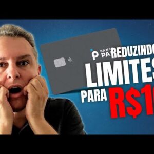 💳BANCO PAN REDUZINDO LIMITES DOS CLIENTES EM MASSA, AGORA PARA R$10,00 É ISSO MESMO PARA DEZ REAIS.