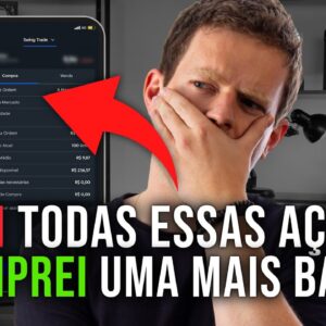 VENDI AÇÕES DESTA EMPRESA E COMPREI UMA MAIS BARATA (entenda aqui)