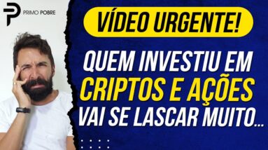 Quem INVESTIU em CRIPTOS e AÇÕES VAI SE LASCAR MUITO? O que está acontecendo com a FTX e as AÇÕES?