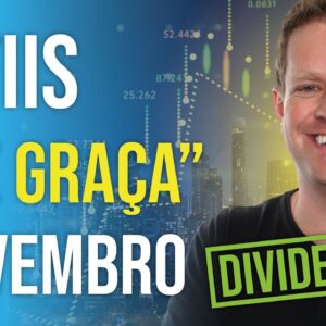 3 FIIs BARATOS e com ALTOS DIVIDENDOS que estamos comprando em NOVEMBRO!