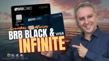 💳BRB CARTÕES DE CRÉDITO VISA INFINITE E MASTERCARD BLACK MILENIUM, OS MELHORES DO BRASIL SAIBA.