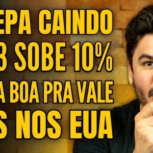 IBOVESPA CAINDO FORTE, OIBR3 SOBE MAIS DE 10%, VALE3 TEM BOAS NOTÍCIAS E DEMISSÕES EM MASSA NOS EUA!