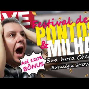 💳LIVE: UM TURBILHÃO DE MILHAS HOJE, ESTRATÉGIA TOP SÓ PARA VOCÊS DE GRAÇA. LIVE 07/11