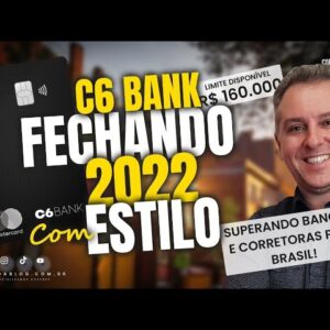 💳C6BANK IRÁ FECHAR O ANO COM TUDO, O BANCO IRÁ LANÇAR AGENCIAS FÍSICAS, E SEUS CARTÕES SEM ANUIDADE.