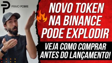 NOVO TOKEN DA BINANCE PODE EXPLODIR (LAUNCHPAD HOOK) Como comprar a cripto ANTES DO LANÇAMENTO!