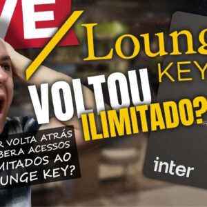 💳LIVE:BANCO INTER VOLTOU ATRÁS E LIBEROU GERAL O LOUNGE KEY ILIMITADO PARA O CARTÃO BLACK PARA TODOS