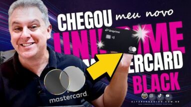 💳CHEGOU MEU NOVO CARTÃO DE CRÉDITO UNIPRIME MASTERCARD BLACK COM A TECNOLOGIA CONTACTLESS. VEJA AQUI