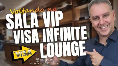 💳VOLTAMOS A SALA VISA INFINITE LOUNGE, VEJA COMO ESTA A SALA NO HORÁRIO DO CAFÉ DA MANHA. MELHOROU?