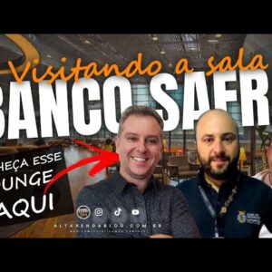 💳VISITANDO A SALA VIP DO SAFRA EM GUARULHOS, PRA MIM É A MELHOR SALA VIP DO AEROPORTO INTERNACIONAL.