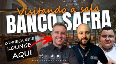 💳VISITANDO A SALA VIP DO SAFRA EM GUARULHOS, PRA MIM É A MELHOR SALA VIP DO AEROPORTO INTERNACIONAL.