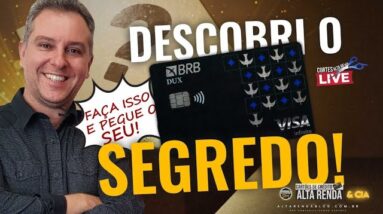 💳BRB VISA INFINITE DUX SAIBA COMO VOCÊ PODE PEGAR E COMO TER UM LIMITE DE CRÉDITO ALTO? (CORTE LIVE)