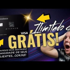 💳BRADESCO VISA INFINITE AETERNUM | OS MEMBROS ESTÃO CONSEGUINDO ISENÇÃO DE ANUIDADE DESTE CARTÃO.