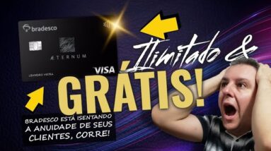 💳BRADESCO VISA INFINITE AETERNUM | OS MEMBROS ESTÃO CONSEGUINDO ISENÇÃO DE ANUIDADE DESTE CARTÃO.