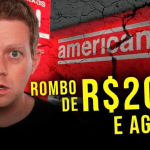 AMERICANAS: O QUE ACONTECEU COM AMER3? VAI QUEBRAR?