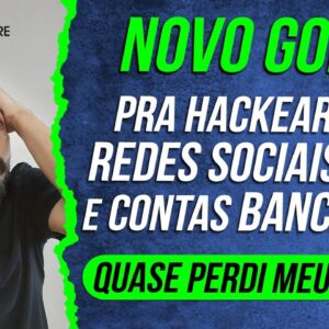 NOVO GOLPE para HACKEAR REDES SOCIAIS, CONTAS BANCÁRIAS e APLICATIVOS (VÍRUS NO PC E CELULAR)