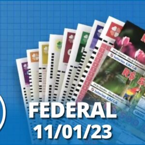 Loterias CAIXA | Federal - 11/01/2023