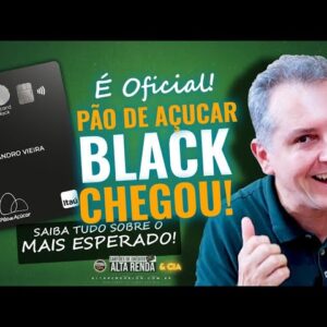 💳AGORA SIM, PDA BLACK CHEGANDO, AS INFORMAÇÕES DO CARTÃO BLACK DO PÃO DE AÇUCAR ATÉ 5 PONTOS SAIBA.