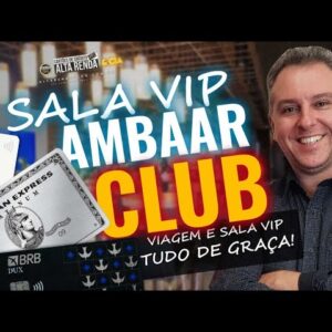 💳SALA VIP AMBAAR LOUNGE EM VIRA COPOS, VEJA COMO É A SALA E COMO ACESSAR USANDO CARTÃO E O BILHETE.