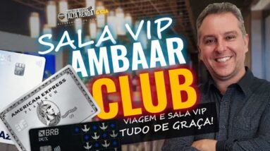 💳SALA VIP AMBAAR LOUNGE EM VIRA COPOS, VEJA COMO É A SALA E COMO ACESSAR USANDO CARTÃO E O BILHETE.