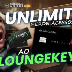 💳Santander Unlimited Visa Infinite perde os acessos ao Lounge Key, mantendo apenas o Dragon Pass.