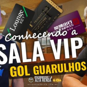 💳Visitando a Sala Vip Gol Lounge no terminal 2 em Guarulhos com nosso amigo Thiago Marlon. Saiba.