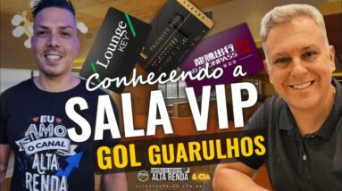 💳Visitando a Sala Vip Gol Lounge no terminal 2 em Guarulhos com nosso amigo Thiago Marlon. Saiba.