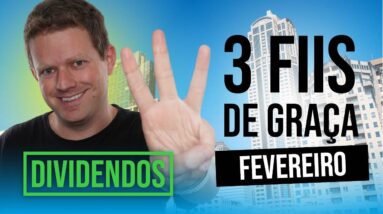 3 FUNDOS IMOBILIÁRIOS QUASE DE GRAÇA QUE ESTOU COMPRANDO EM FEVEREIRO