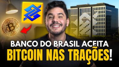 Banco do Brasil passa a aceitar BITCOIN!