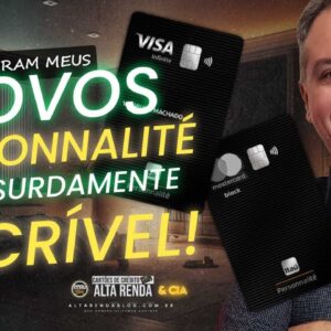 💳CHEGOU O MEU NOVO CARTÃO DE CRÉDITO PERSONNALITÉ, CONHEÇA OS NOVOS MODELOS DO ITAÚ.SAIBA COMO FICOU