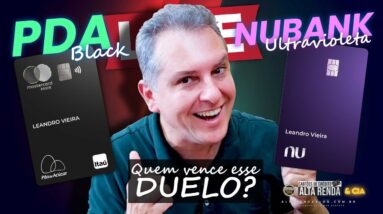 💳LIVE: NUBANK ULTRA MEGA POWER BLACK VIOLETA METAL X MASTERCARD BLACK PDA, QUAL DOS DOIS É O MELHOR?