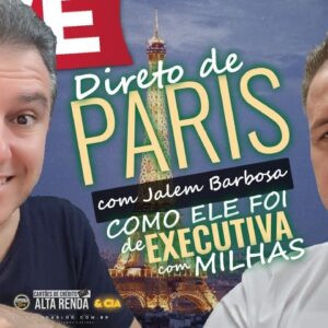 💳Live: Entrevista Com JALEN BARBOSA DIRETO DE PARIS, MILHAS