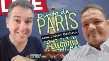 💳Live: Entrevista Com JALEN BARBOSA DIRETO DE PARIS, MILHAS