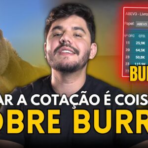 POR QUE ACOMPANHAR O IBOVESPA É COISA DE POBRE BURRO?