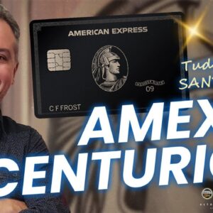 💳SERÁ QUE VALE A PENA O SANTANDER AMERICAN EXPRESS CENTURION CARD DE METAL? CONHEÇA TUDO SOBRE ELE.