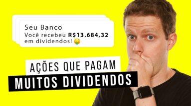 TOP 5 AÇÕES QUE PAGAM MUITOS DIVIDENDOS HOJE