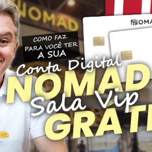 💳LIVE: CONTA DIGITAL NOMAD E SALA VIP GRATÍS SEM TER CARTÃO DE CRÉDITO, VALE A PENA A CONTA?