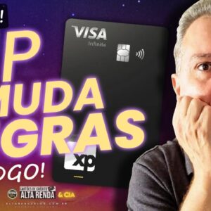 💳XP MUDA AS REGRAS DOS CARTÕES VISA INFINITE E AGORA PARA GANHAR CASHBACK SOMENTE POR FAIXA DE GASTO