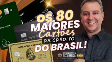 💳RANKING DOS MELHORES CARTÕES DE CRÉDITO DO BRASIL| OS 80 CARTÕES BEM COLOCADOS EM BENEFÍCIOS.