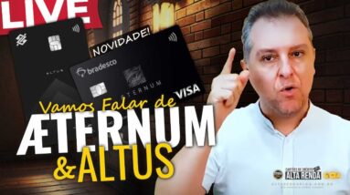 💳LIVE: BRADESCO MUDA AS REGRAS NOVAMENTE DO VISA AETERNUM E BB COM NOVAS OPÇÕES AO CARTÃO ALTUS.