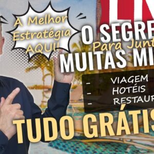 💳LIVE: O SEGREDO PARA JUNTAR MUITAS MILHAS | ESTRATÉGIA PARA GANHAR E VIAJAR DE GRAÇA COM OS PONTOS