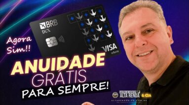 💳BRB DUX VISA INFINITE AGORA SEM ANUIDADE PARA SEMPRE PARA OS CARTÕES ADICIONAIS. SAIBA TUDO AQUI.